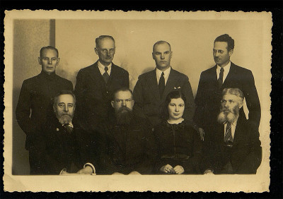 Коллективная фотография Даугавпилсской группы. (Архив ГМР, FA-721).